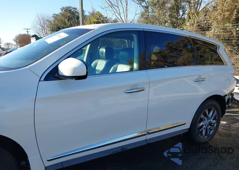 2013 Infiniti Jx35 z USA, uszkodzony, nr VIN 5N1AL0MM2DC313673